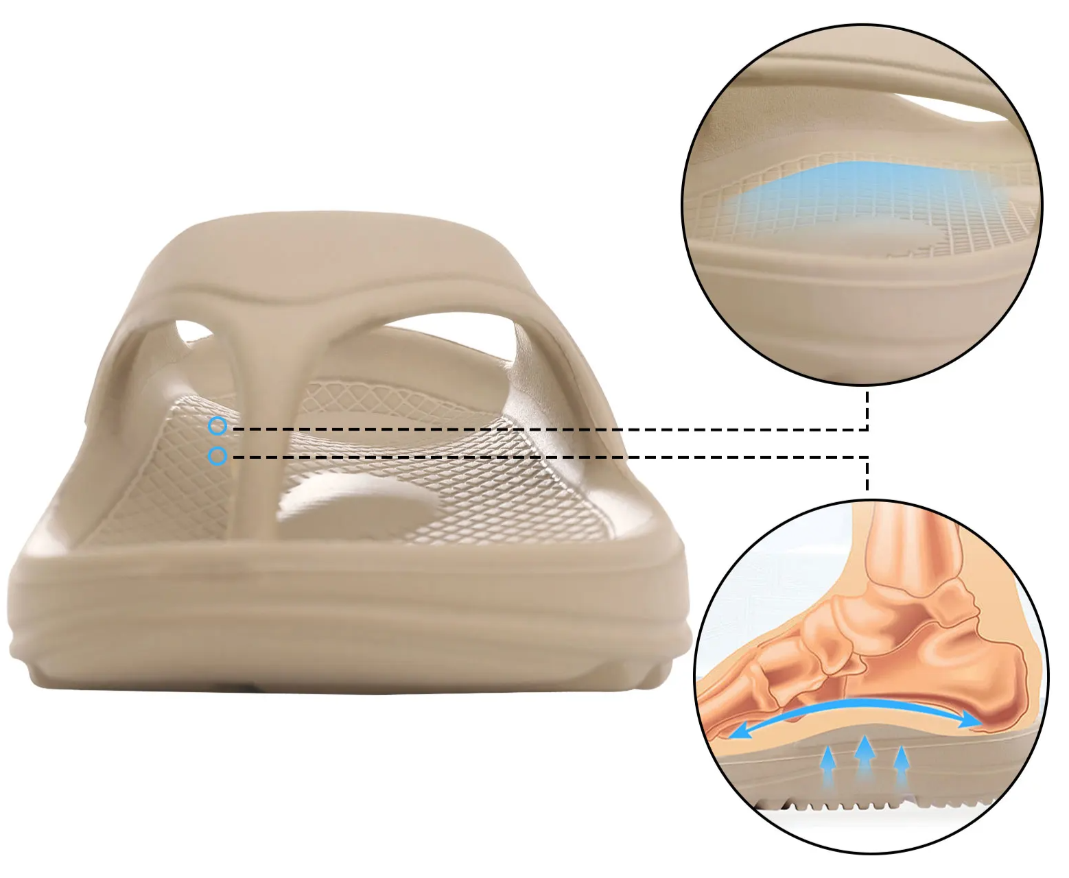 Sandália Anatômica Feminina - Pro Comfort