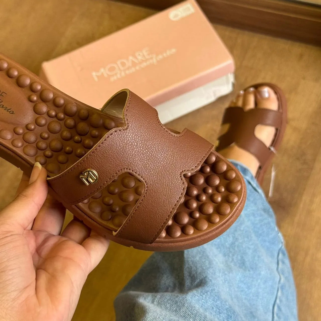 Sandália Ortopédica Feminina Modare Ultra Conforto - Reflex Sense