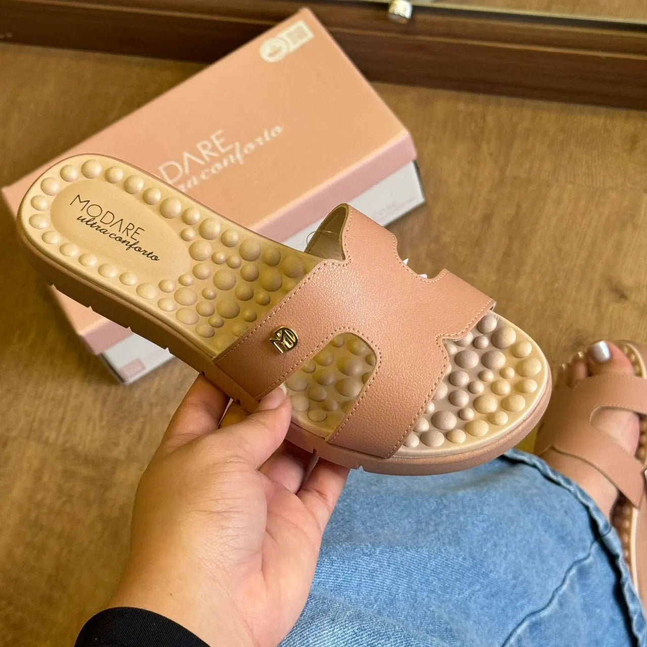 Sandália Ortopédica Feminina Modare Ultra Conforto - Reflex Sense