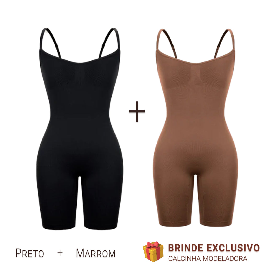 Body Modelador - Up Shaper - Compre 1 Leve 2 + Brinde Calcinha Modeladora