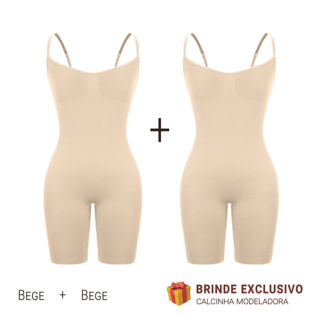 Body Modelador - Up Shaper - Compre 1 Leve 2 + Brinde Calcinha Modeladora