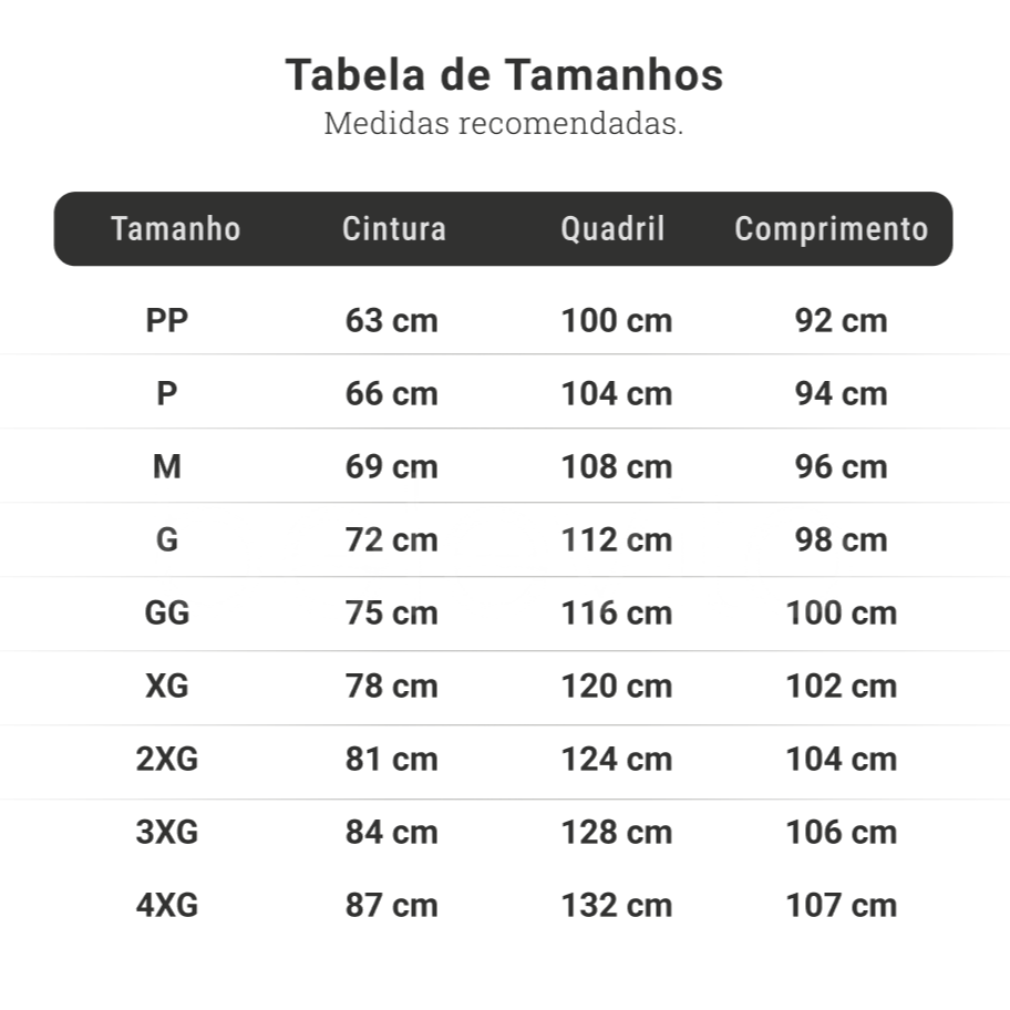 Confort Size Premium - Calça Impermeável com Forro de Lã