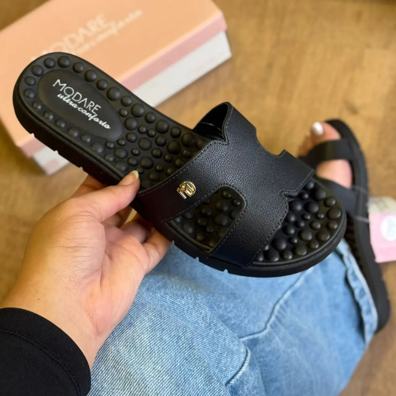 Sandália Ortopédica Feminina Modare Ultra Conforto - Reflex Sense