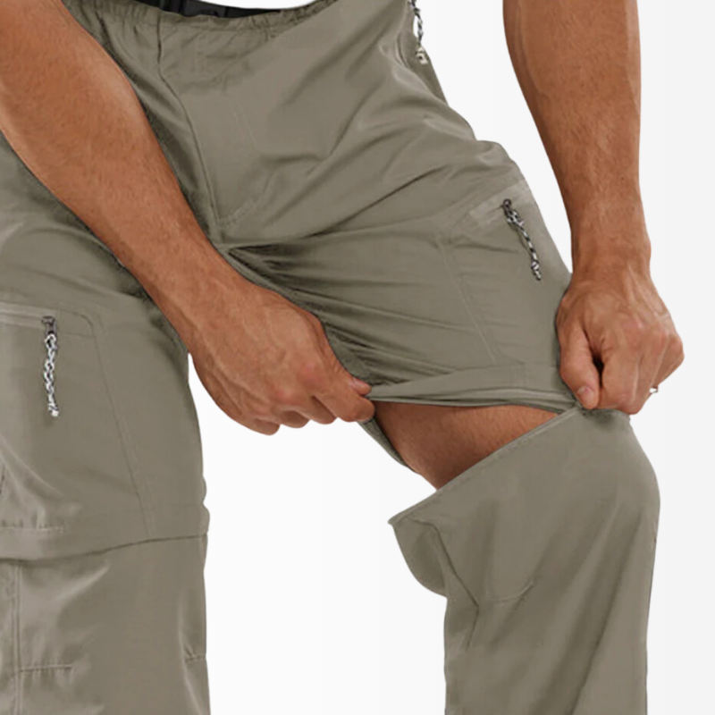 Calças Ultra Explorer - Calça bermuda unissex 2 em 1 Impermeável Uv50+