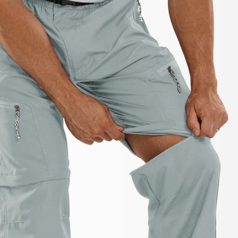 Calças Ultra Explorer - Calça bermuda unissex 2 em 1 Impermeável Uv50+