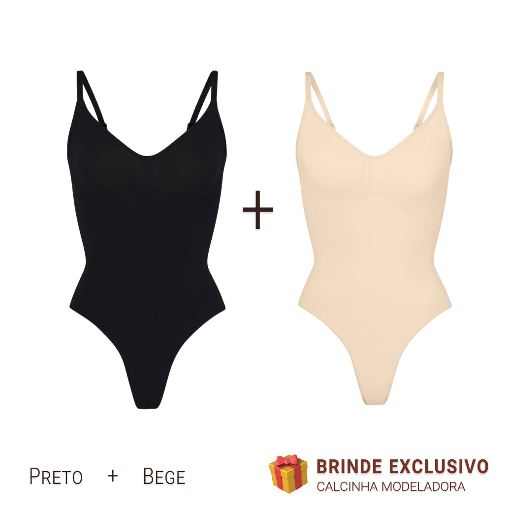 Body Modelador - Up Shaper - Compre 1 Leve 2 + Brinde Calcinha Modeladora