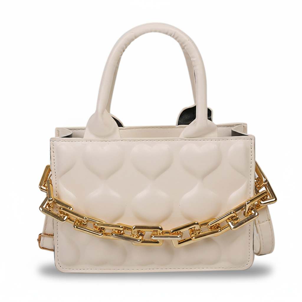 Bolsa de Ombro Quadrada - Hearts