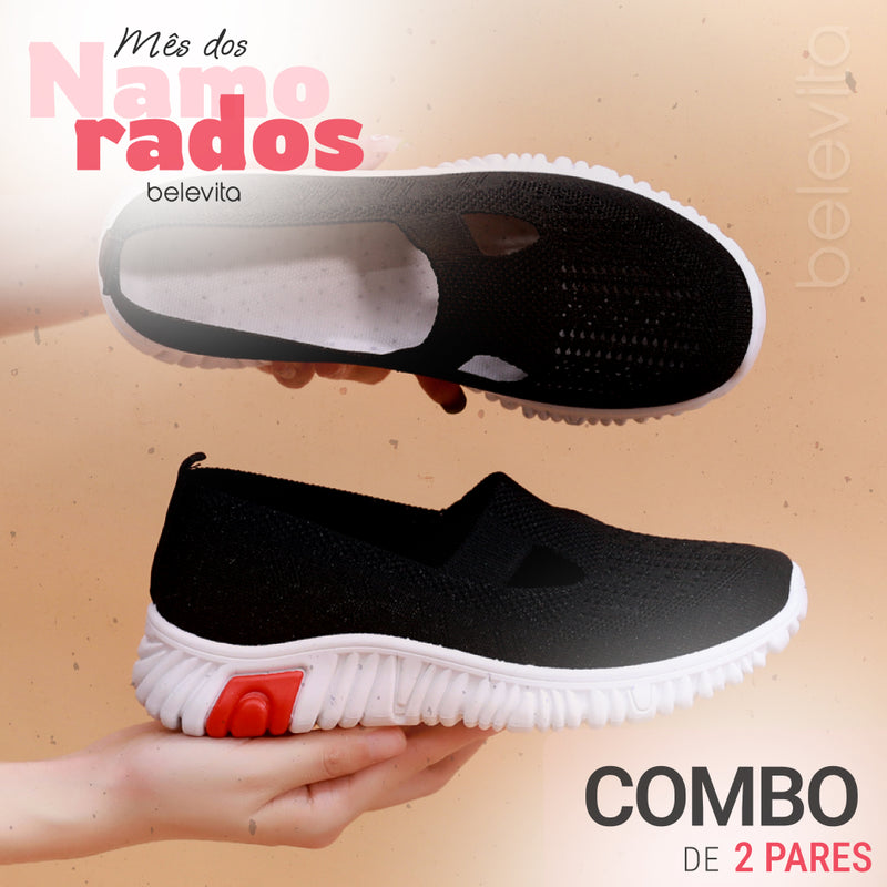 Tênis Ortopédico Feminino UltraFit - Oferta Pague 1 Leve 2