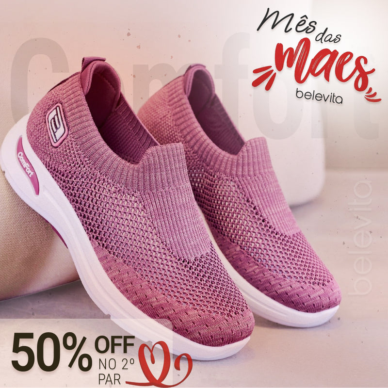 Tênis Ortopédico Feminino - Comfort Sneakers
