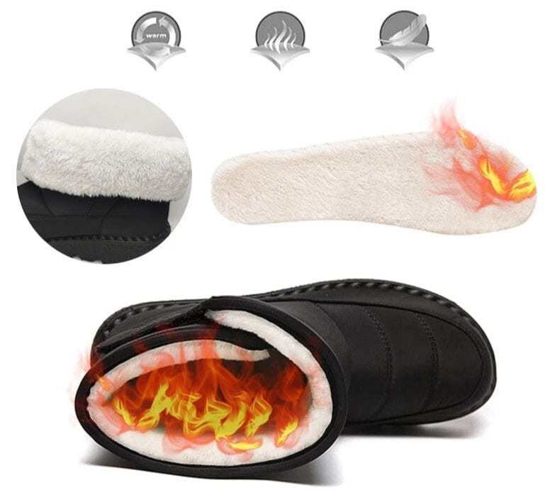 Bazar Belevita - Bota de Inverno Feminina - Conforto Hot