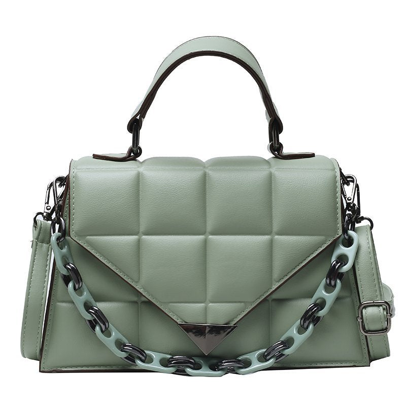 Bolsa de Ombro Feminina verde Square Belevita