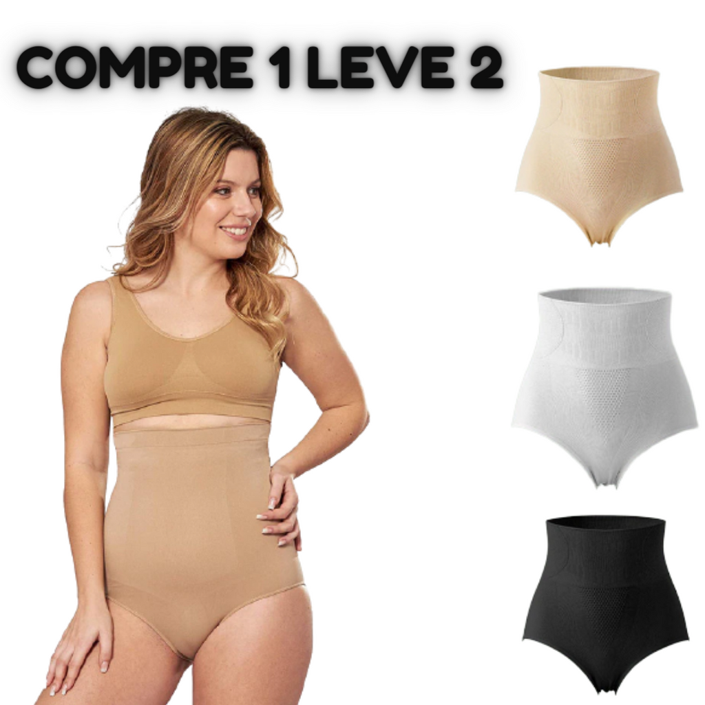 Kit 5 Calças Legging - Aumenta Bumbum e Afina Cintura + BRINDE